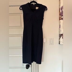 Navy Reiss Suit dress.
